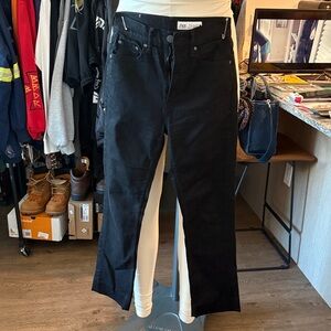 Zara Black Straight Leg Pants